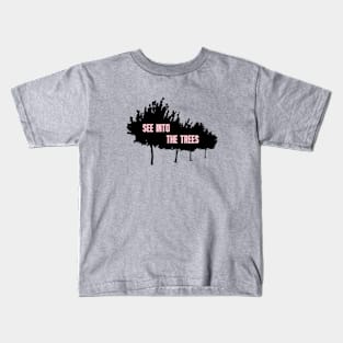 A Forest, pink Kids T-Shirt